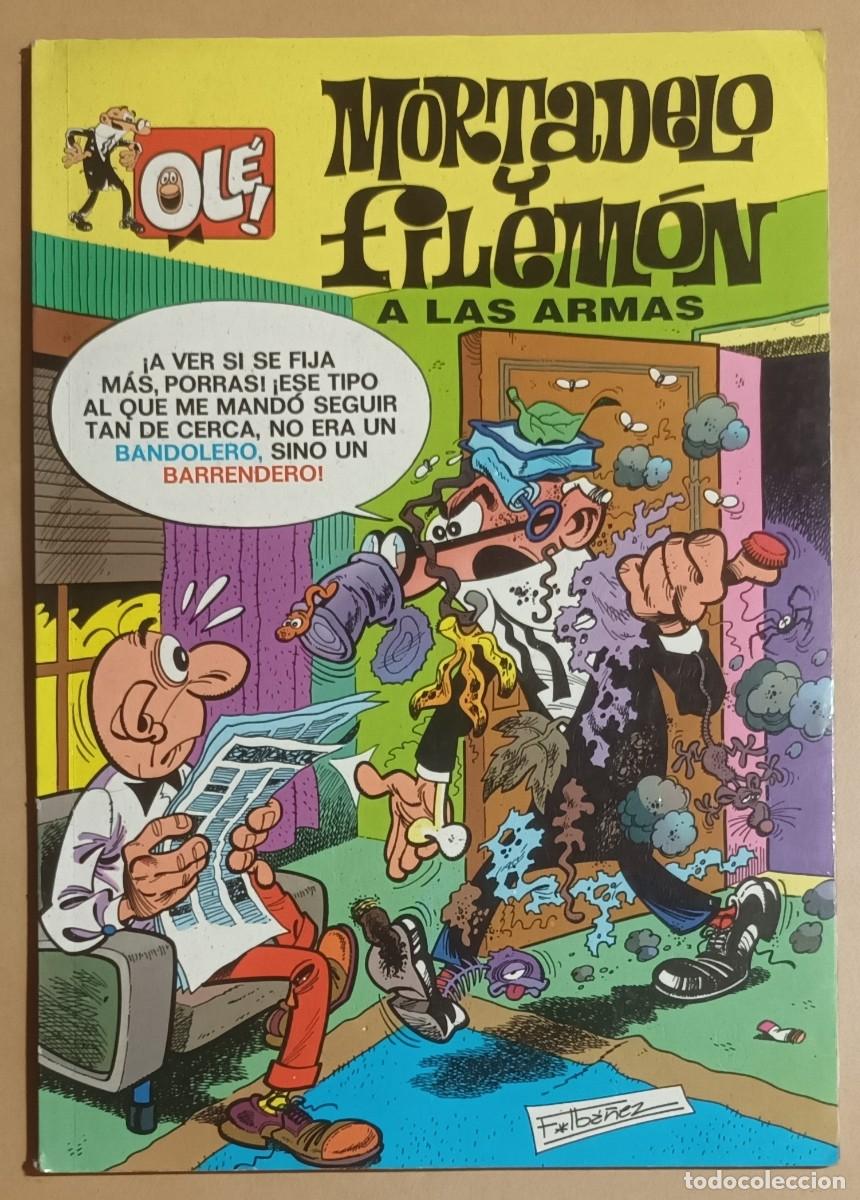 C&oacute;mics: MORTADELO Y FILEM&Oacute;N - A LAS ARMAS - ED. B - 1&ordf; EDICI&Oacute;N, MARZO 1993 - Foto 1