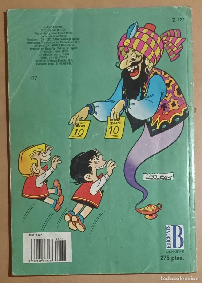 C&oacute;mics: ZIPI Y ZAPE N&ordm; 177 - ED. B - 1992 - Foto 2