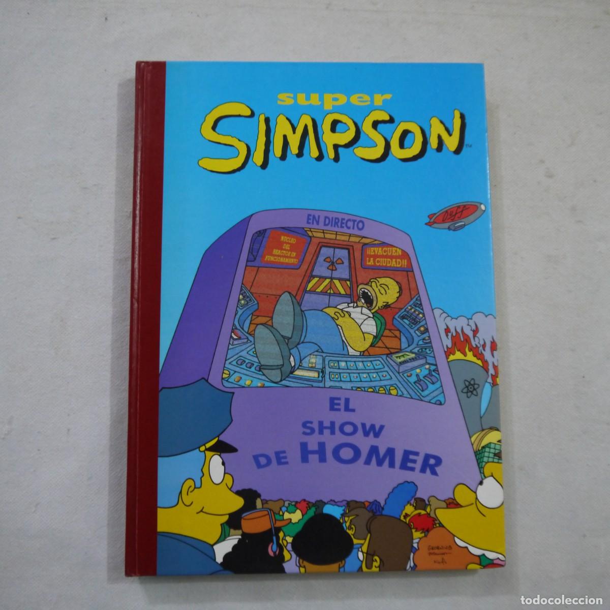 C&oacute;mics: SUPER SIMPSON 6. EL SHOW DE HOMER - MATT GRONNING - EDICIONES B - 1999 - Foto 1