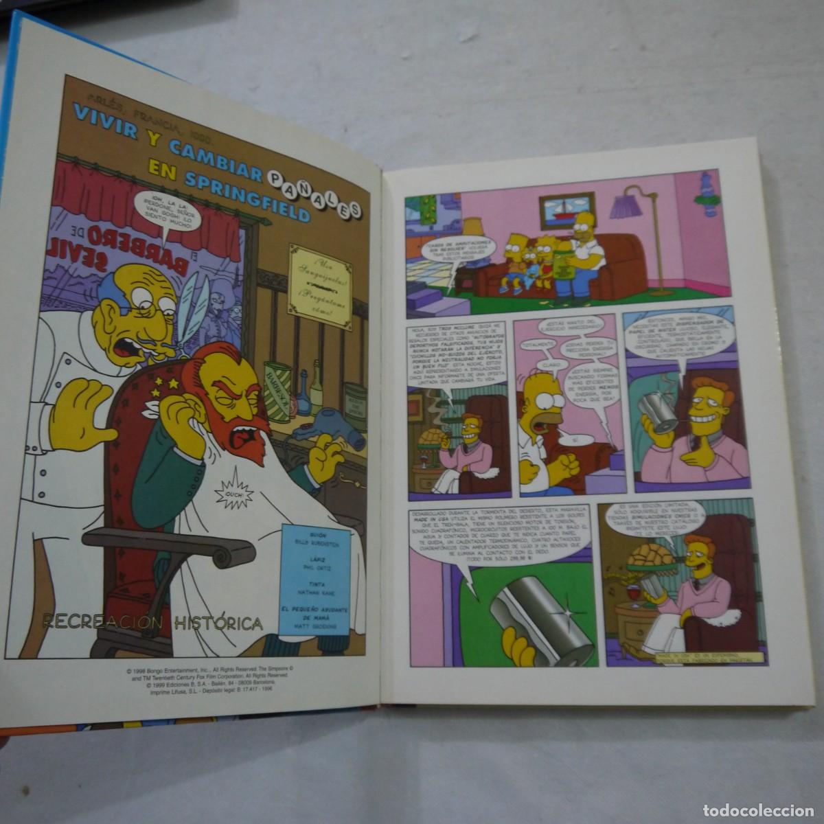 C&oacute;mics: SUPER SIMPSON 6. EL SHOW DE HOMER - MATT GRONNING - EDICIONES B - 1999 - Foto 4