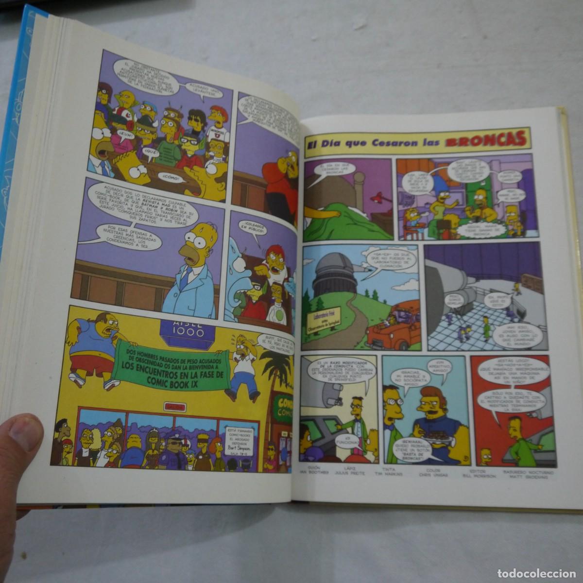 C&oacute;mics: SUPER SIMPSON 6. EL SHOW DE HOMER - MATT GRONNING - EDICIONES B - 1999 - Foto 9