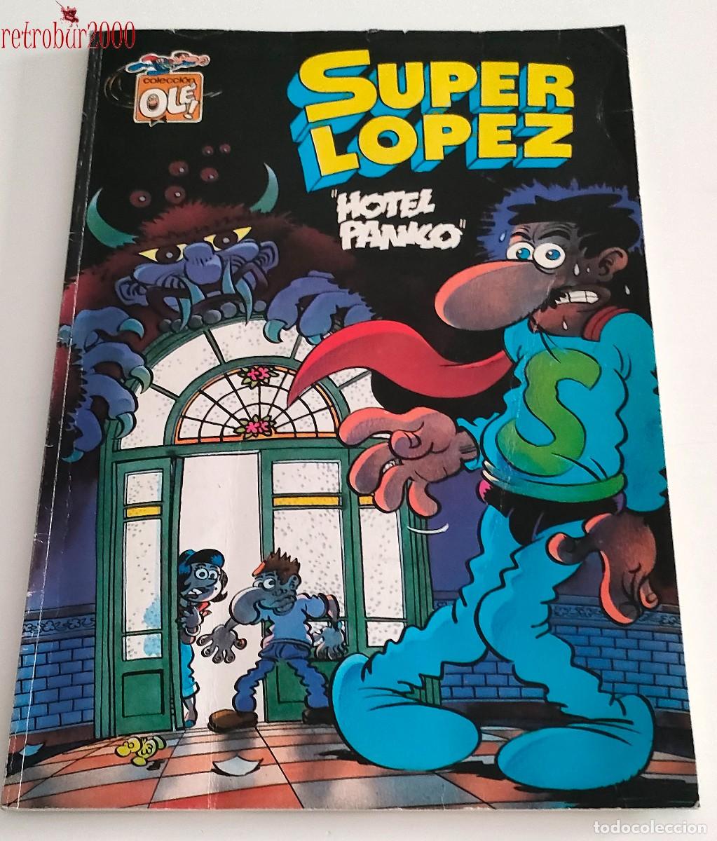C&oacute;mics: Super L&oacute;pez. Hotel p&aacute;nico. Colecci&oacute;n Ol&eacute;. SL 19 - Foto 1