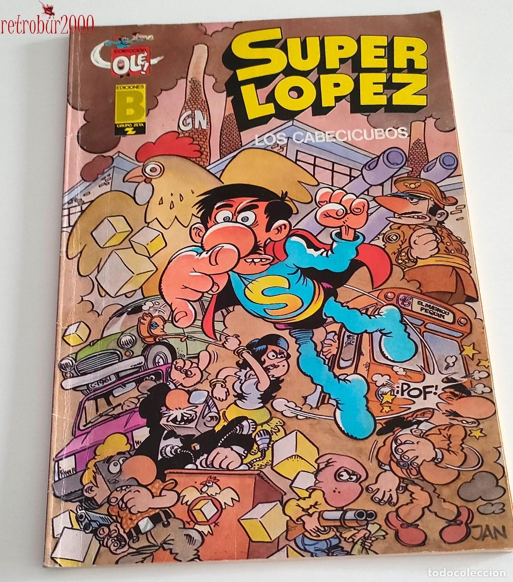 C&oacute;mics: Super L&oacute;pez. Los Cabecicubos. Colecci&oacute;n Ol&eacute;. SL 7 - Foto 1