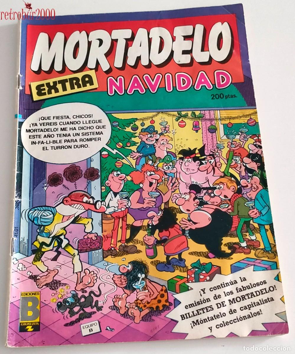C&oacute;mics: Mortadelo y Filem&oacute;n. Extra de Navidad n&uacute;mero 2. Ediciones B (Equipo B). 1987 - Foto 1
