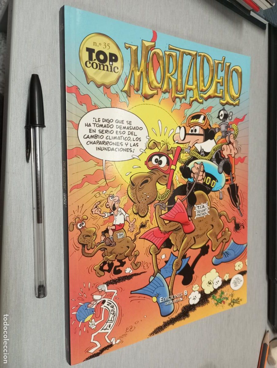 C&oacute;mics: MORTADELO - TOP C&Oacute;MIC N&ordm; 35 / EDICIONES B 1&ordf; EDICI&Oacute;N 2010 - Foto 1