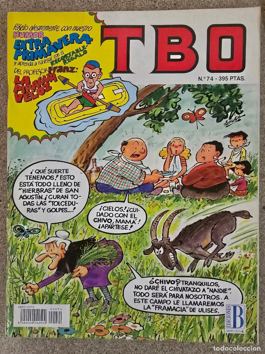 C&oacute;mics: TBO 74.Extra Primavera 1994.Incluye encarte central.Ediciones B - Foto 1