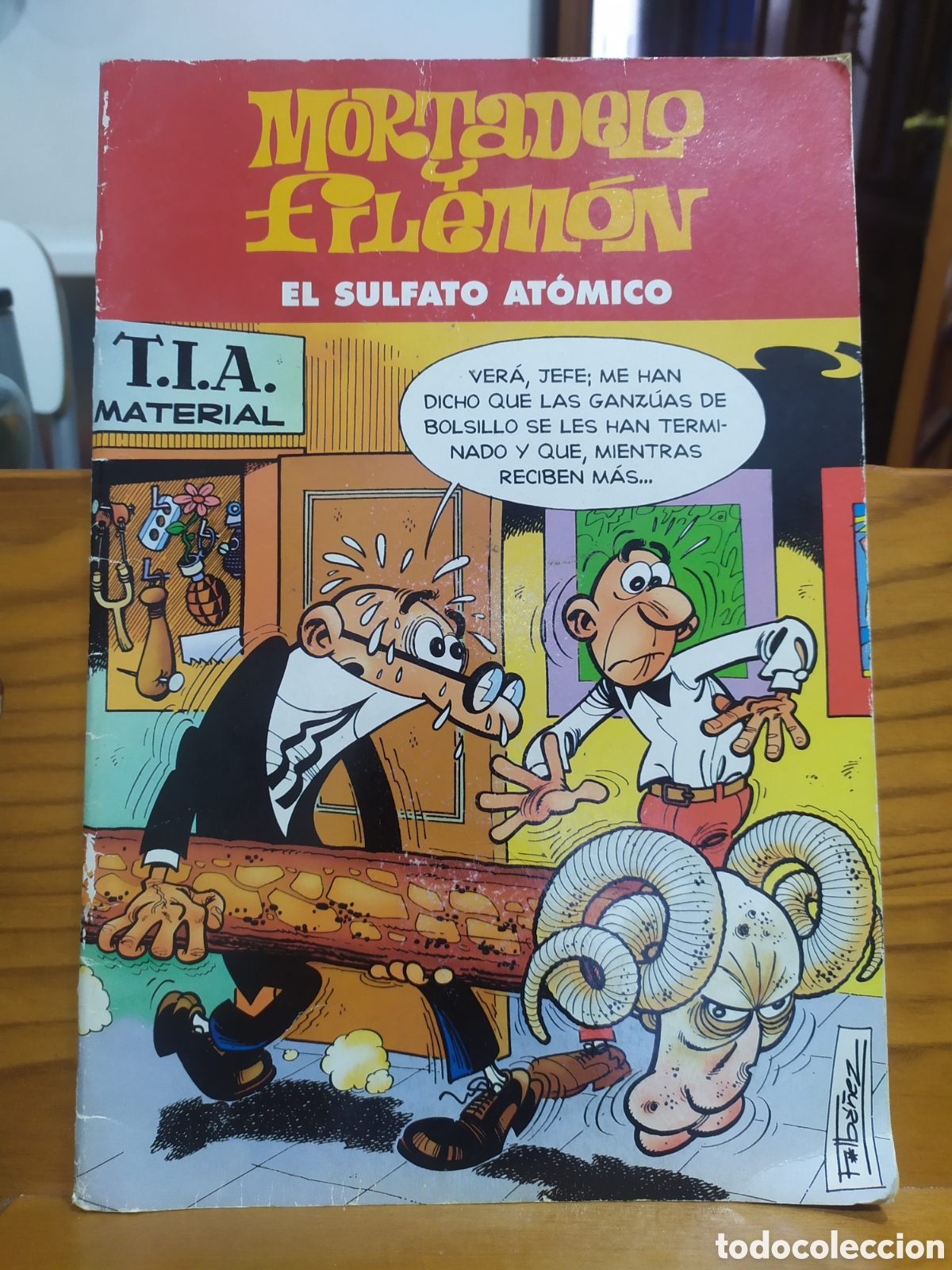 C&oacute;mics: Mortadelo y Filem&oacute;n: El sulfato at&oacute;mico - Ediciones B 2003 - Foto 1