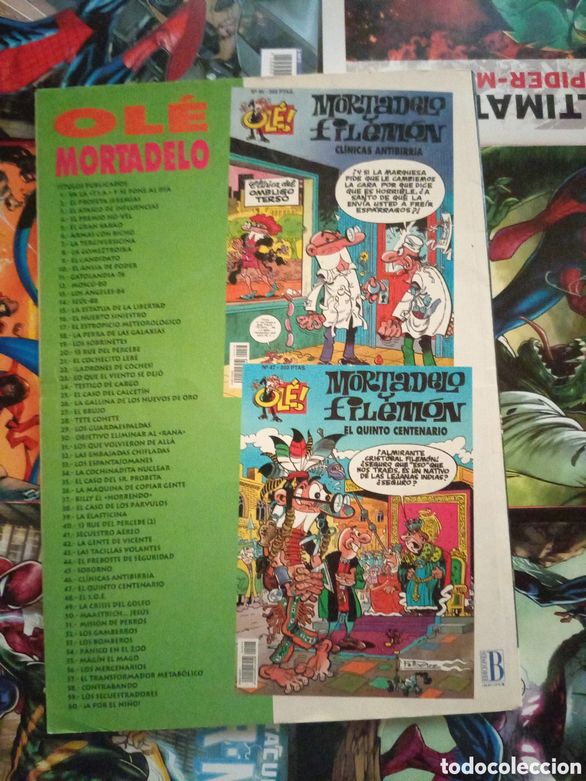 C&oacute;mics: Colecci&oacute;n Ol&eacute; Mortadelo y Filem&oacute;n 52 cj85 - Foto 2