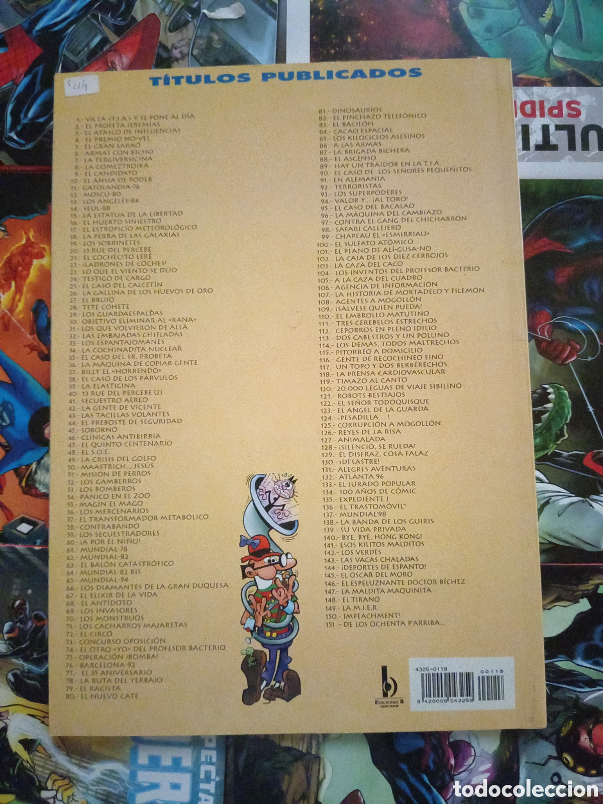 C&oacute;mics: Colecci&oacute;n Ol&eacute; Mortadelo y Filem&oacute;n 118 cj85 - Foto 2