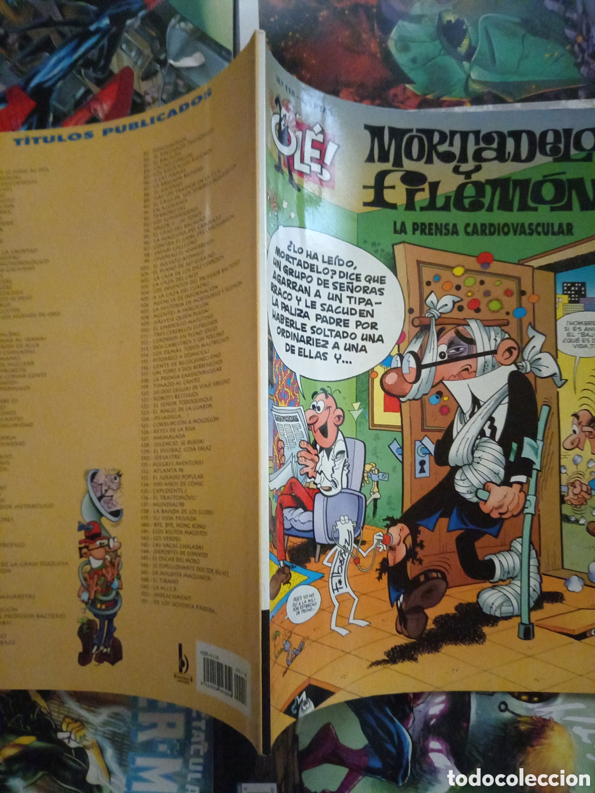C&oacute;mics: Colecci&oacute;n Ol&eacute; Mortadelo y Filem&oacute;n 118 cj85 - Foto 3