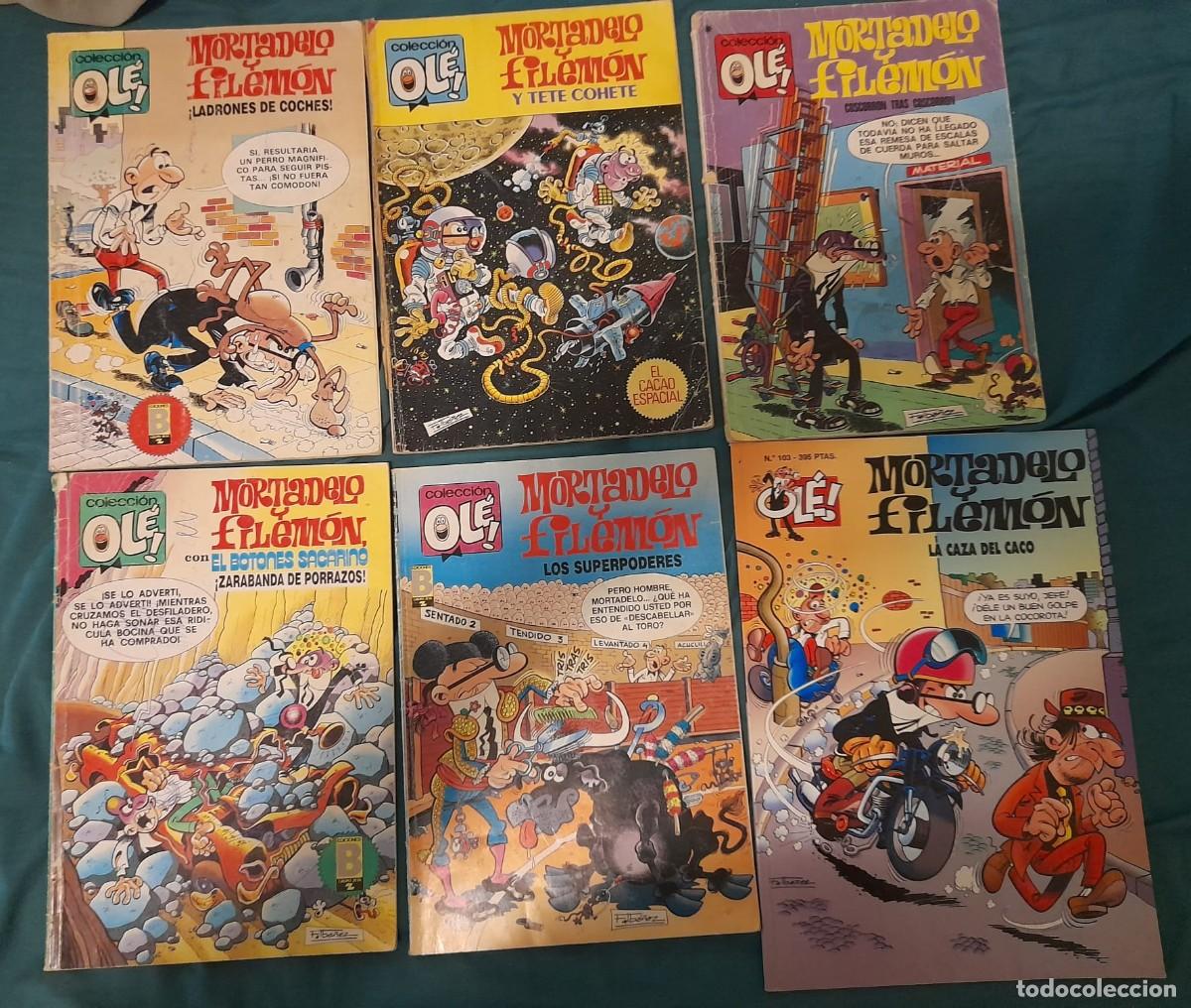 C&oacute;mics: 6 c&oacute;mics de Mortadelo y Filem&oacute;n y 1 de El botones Sacarino - Foto 1