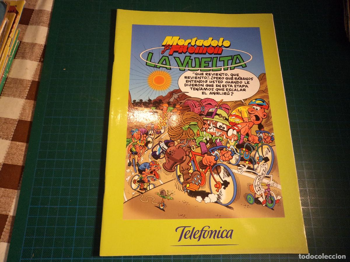 C&oacute;mics: Mortadelo y Filem&oacute;n. La vuelta. Edici&oacute;n para telef&oacute;nica. Ediciones B. - Foto 1