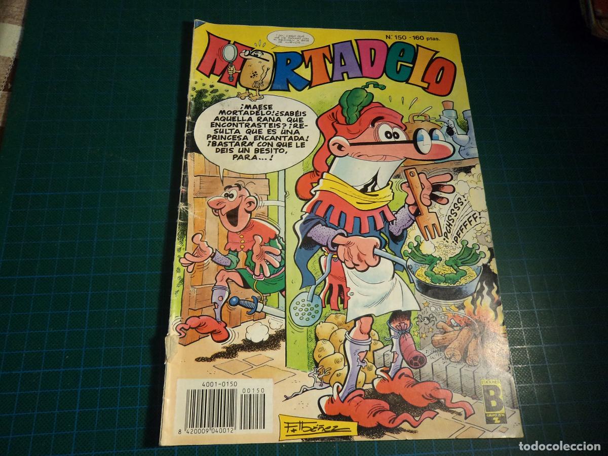 C&oacute;mics: Mortadelo. N&ordm; 150. Ediciones B. Con se&ntilde;ales de uso. - Foto 1