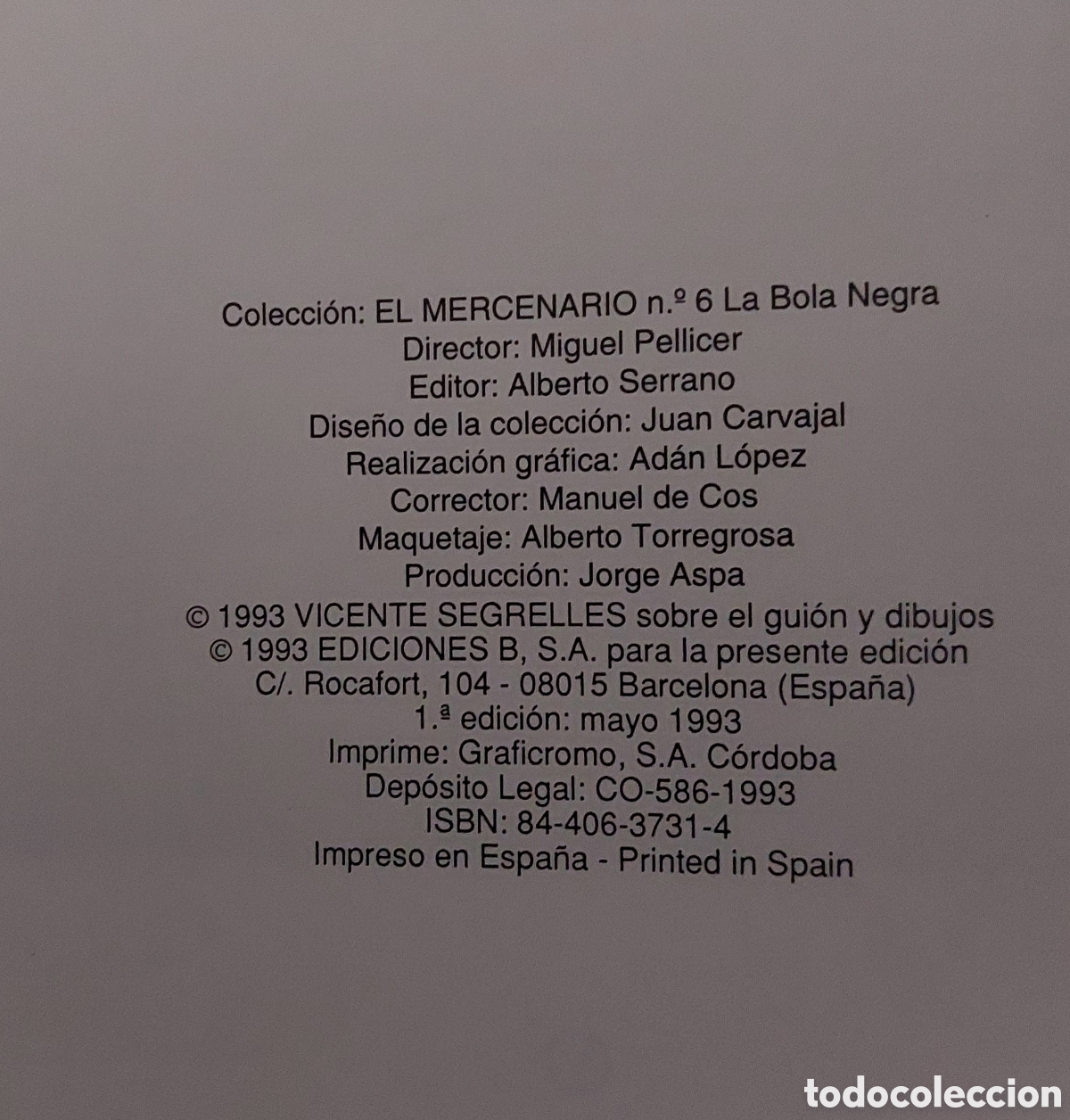 C&oacute;mics: EL MERCENARIO volumen 6 - Foto 3