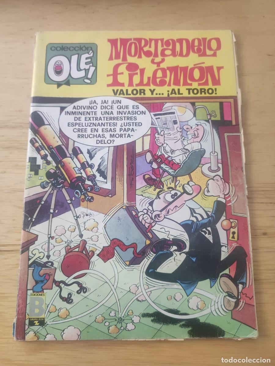 C&oacute;mics: Mortadelo y Filem&oacute;n. Valor y al toro. - Foto 1
