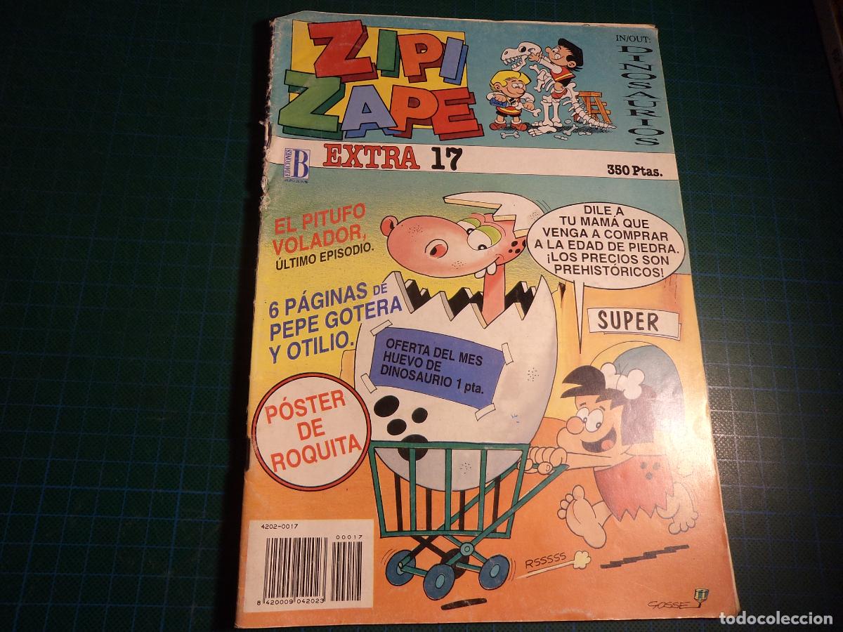 C&oacute;mics: Zipi Zape. N&ordm; 17. ediciones B. Con el poster. Lomo rozado. (Ref. 17-B) - Foto 1