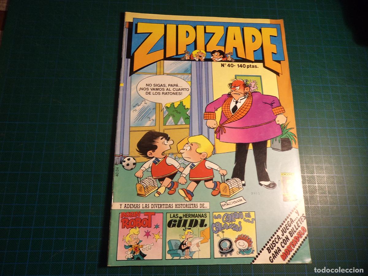 C&oacute;mics: Zipi Zape. N&ordm; 40. Ediciones B. (Ref. 17-B) - Foto 1