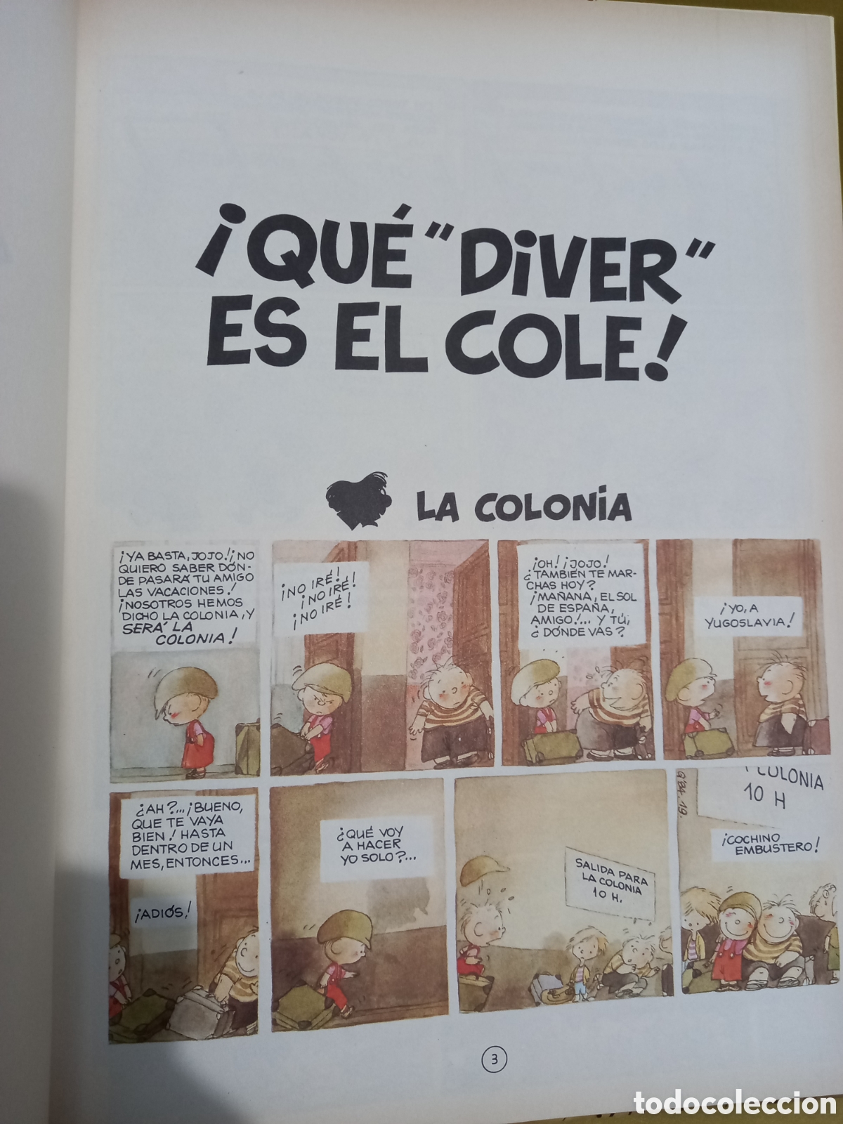 C&oacute;mics: JOJO &iexcl;Qu&eacute; diver es el cole! por Geerts. Ediciones B - Foto 3