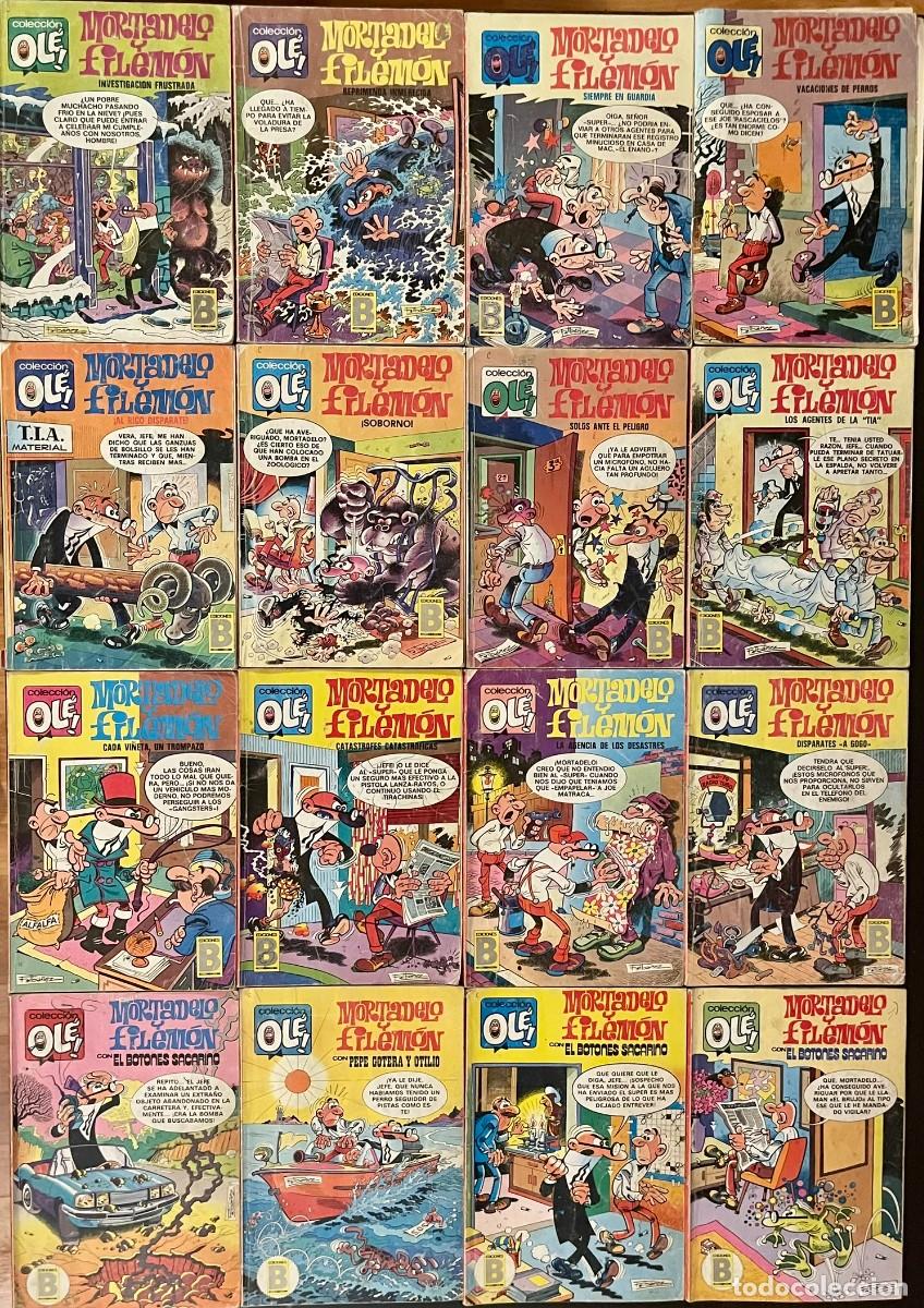 C&oacute;mics: Lote 31 Tebeos Mortadelo y Filem&oacute;n | 1987-1997 Ediciones B - Foto 1