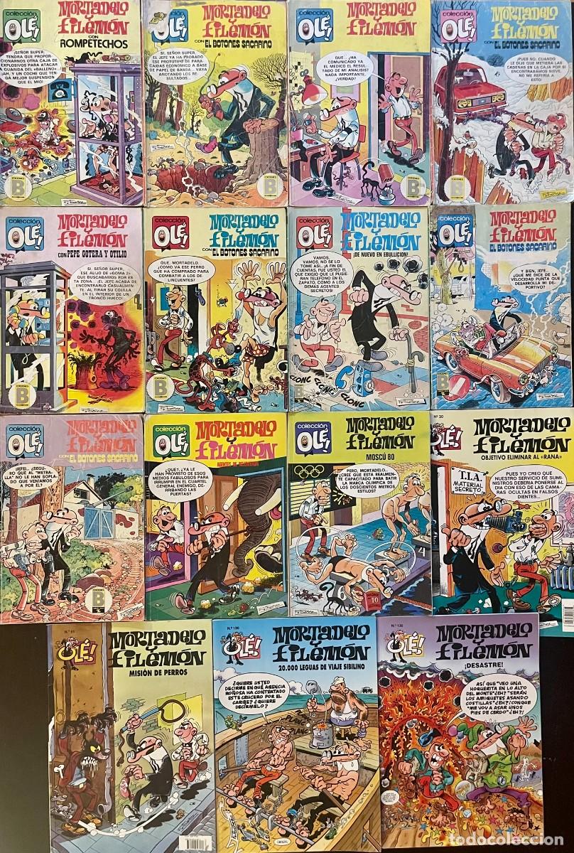 C&oacute;mics: Lote 31 Tebeos Mortadelo y Filem&oacute;n | 1987-1997 Ediciones B - Foto 3