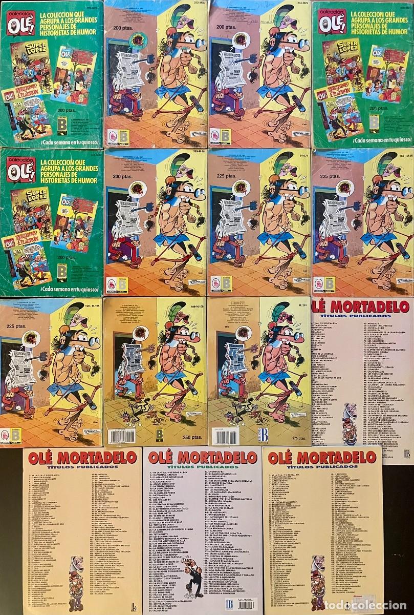C&oacute;mics: Lote 31 Tebeos Mortadelo y Filem&oacute;n | 1987-1997 Ediciones B - Foto 4
