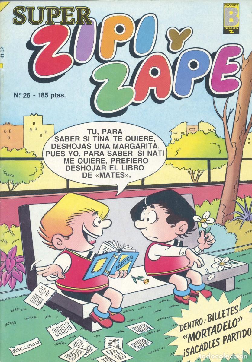 C&oacute;mics: SUPER ZIPI Y ZAPE 26. EDICIONES B, 1988 - Foto 1