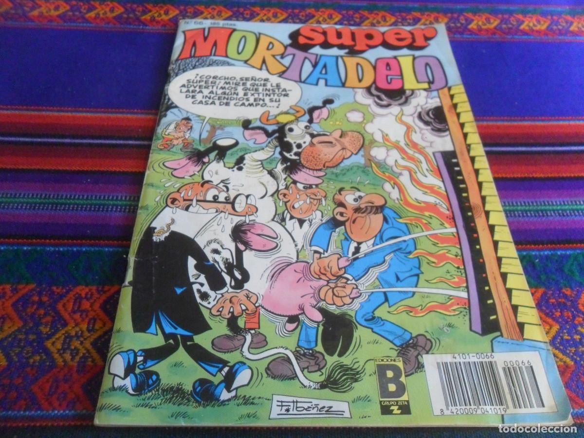C&oacute;mics: SUPER MORTADELO N&ordm; 66 EDICIONES B 1990 185 PTS. - Foto 1