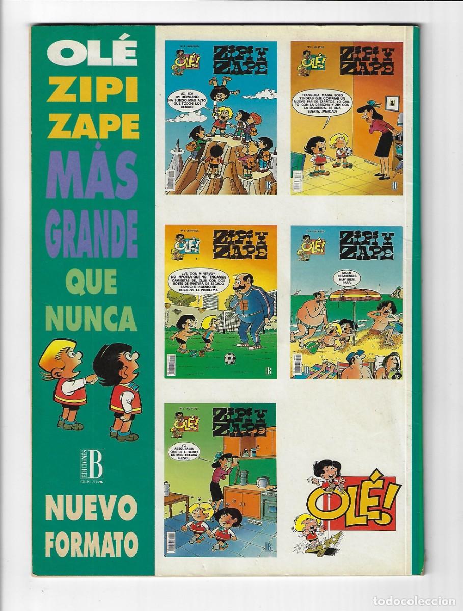 C&oacute;mics: Ediciones B. Ol&eacute;. Zipi y Zape. 9. Con relieve. - Foto 2