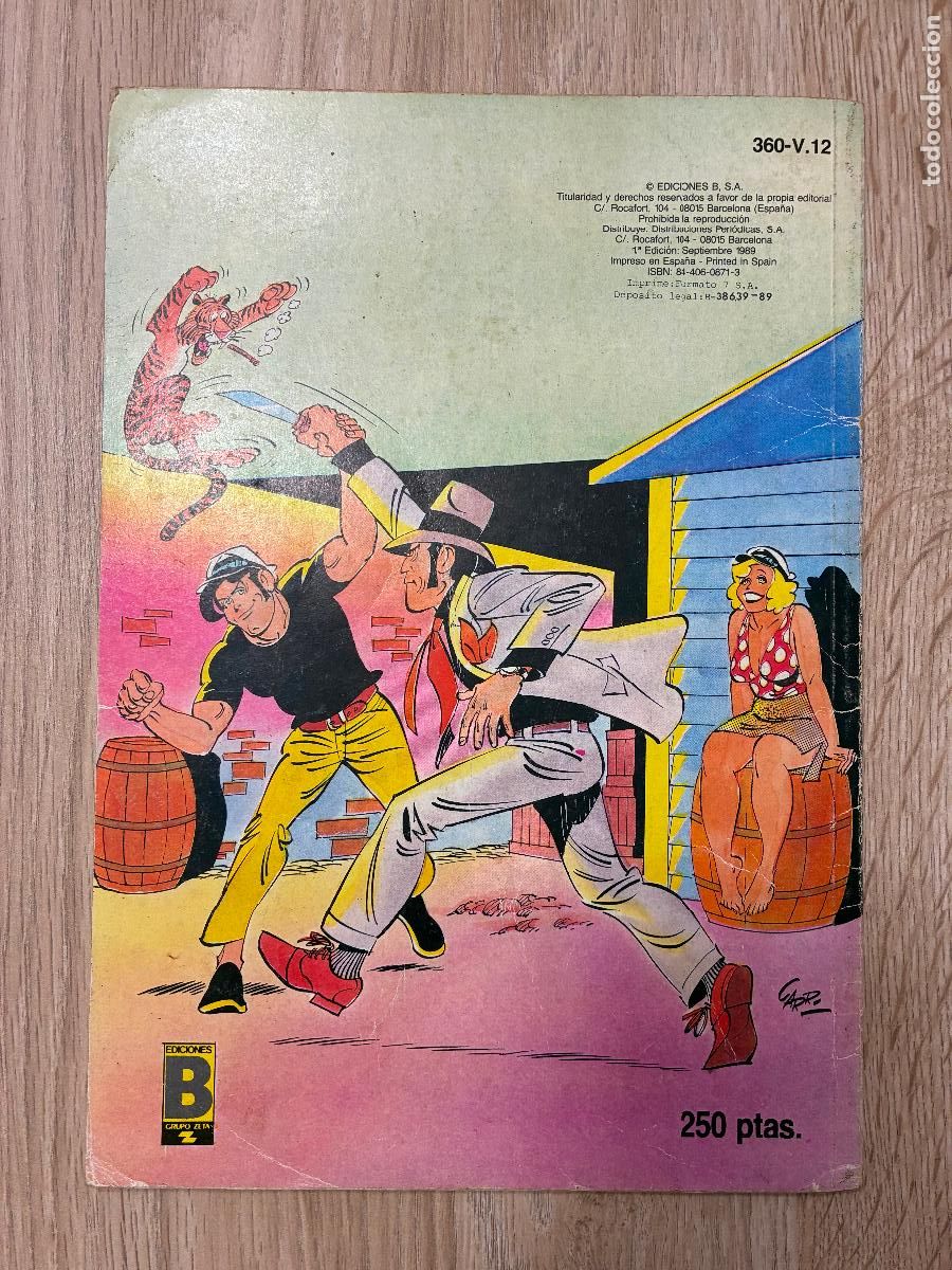 C&oacute;mics: COLECCION OLE 360 V 12. EL CAPITAN PANTERA. EDICIONES B - Foto 3