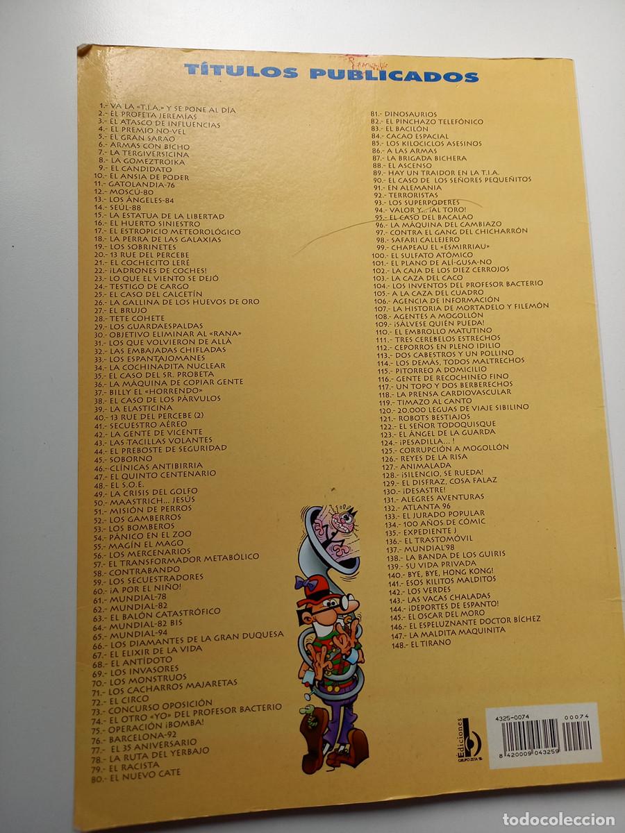 C&oacute;mics: MORTADELO Y FILEMON. EL OTRO &rdquo;YO&rdquo; DEL PROFESOR BACTERIO. - Foto 2