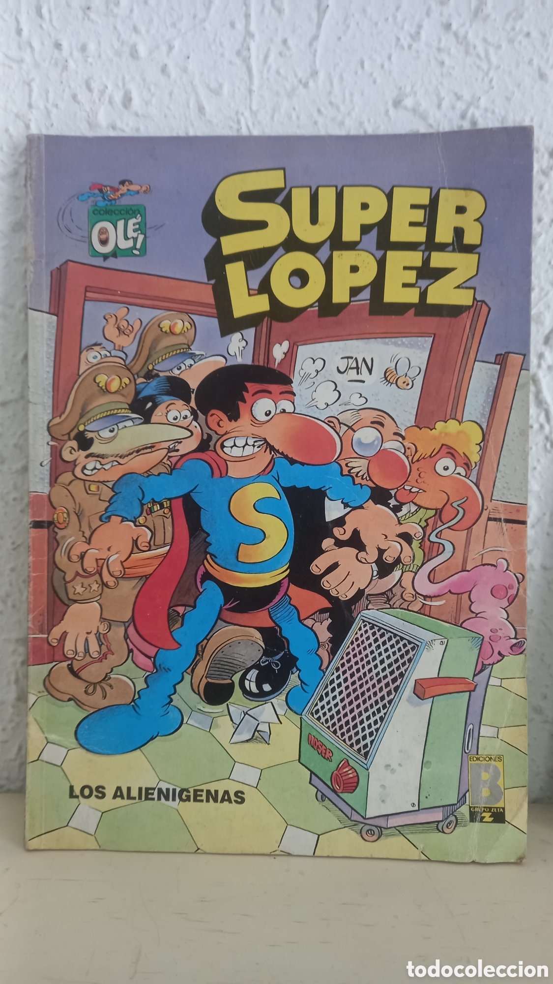 C&oacute;mics: Super Lopez. Col. OLE. N&Uacute;MERO 4..Ediciones B - Foto 1