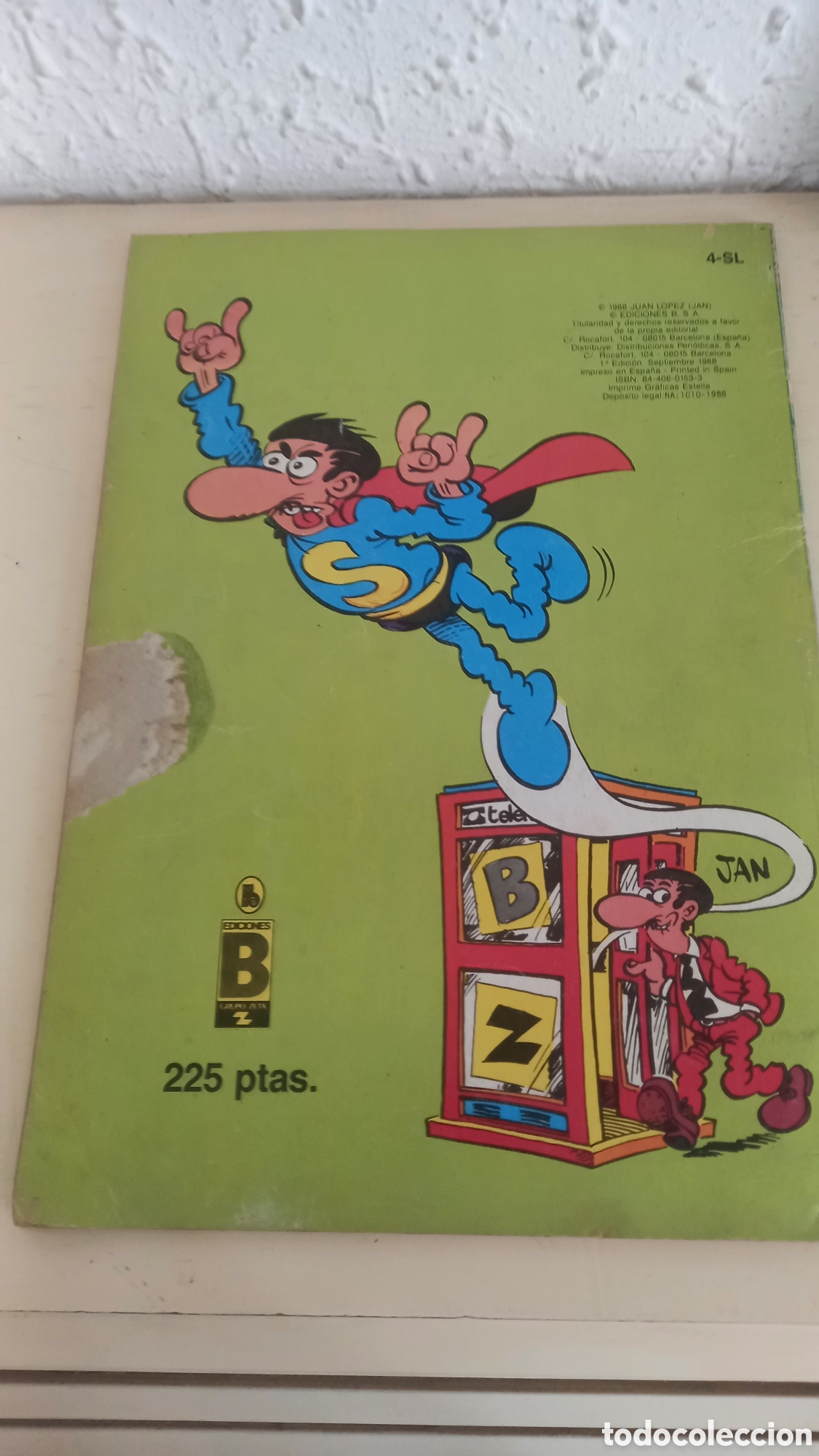 C&oacute;mics: Super Lopez. Col. OLE. N&Uacute;MERO 4..Ediciones B - Foto 2
