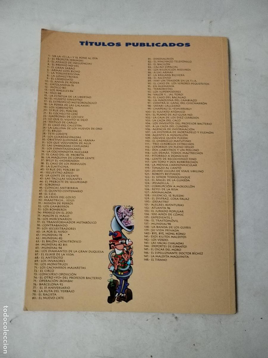 C&oacute;mics: mortadelo y filem&oacute;n n&ordm;38, ol&eacute; ediciones b - c174 - Foto 3
