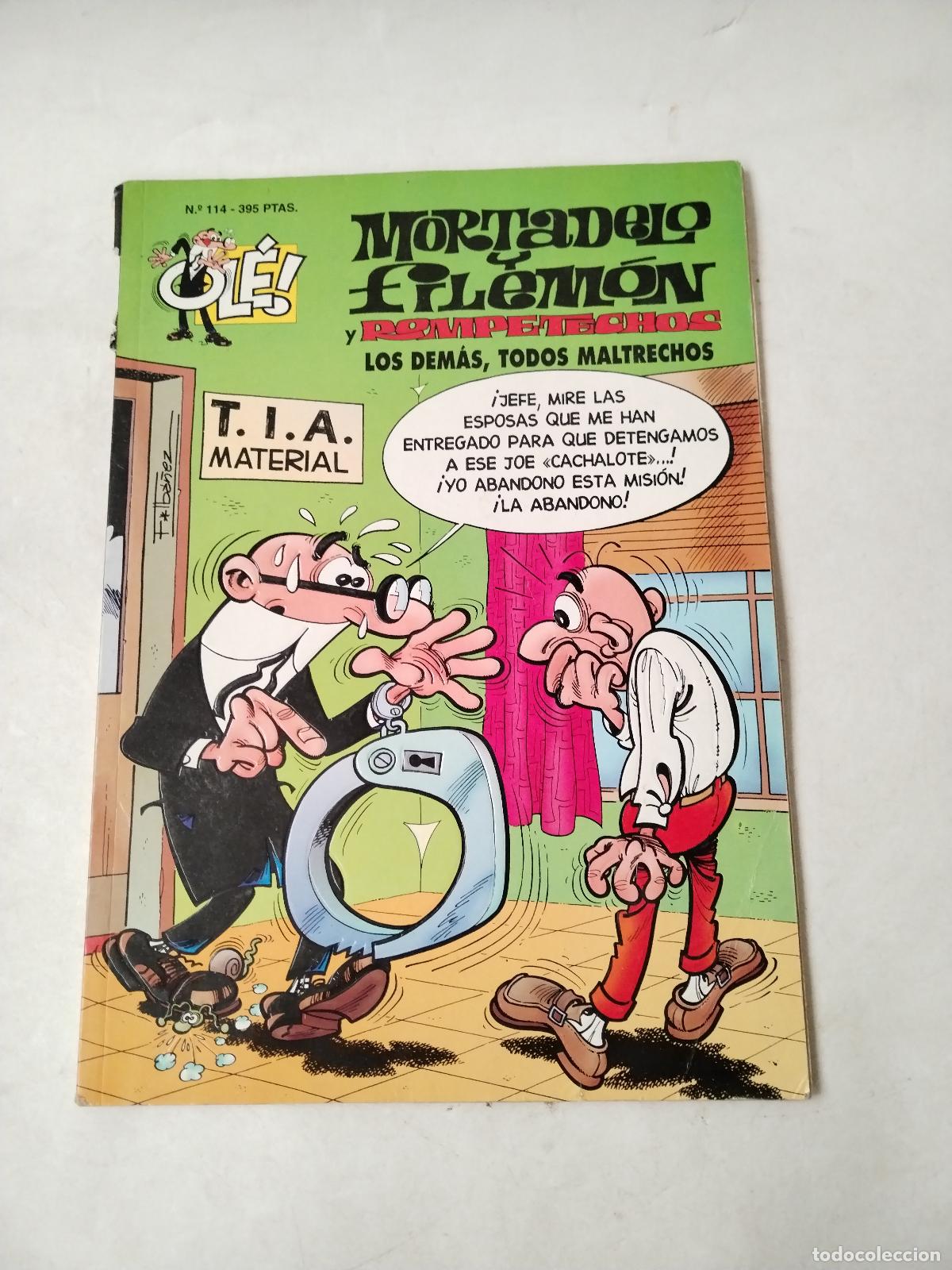 C&oacute;mics: mortadelo y filem&oacute;n n&ordm;114, ol&eacute; ediciones b - c174 - Foto 3