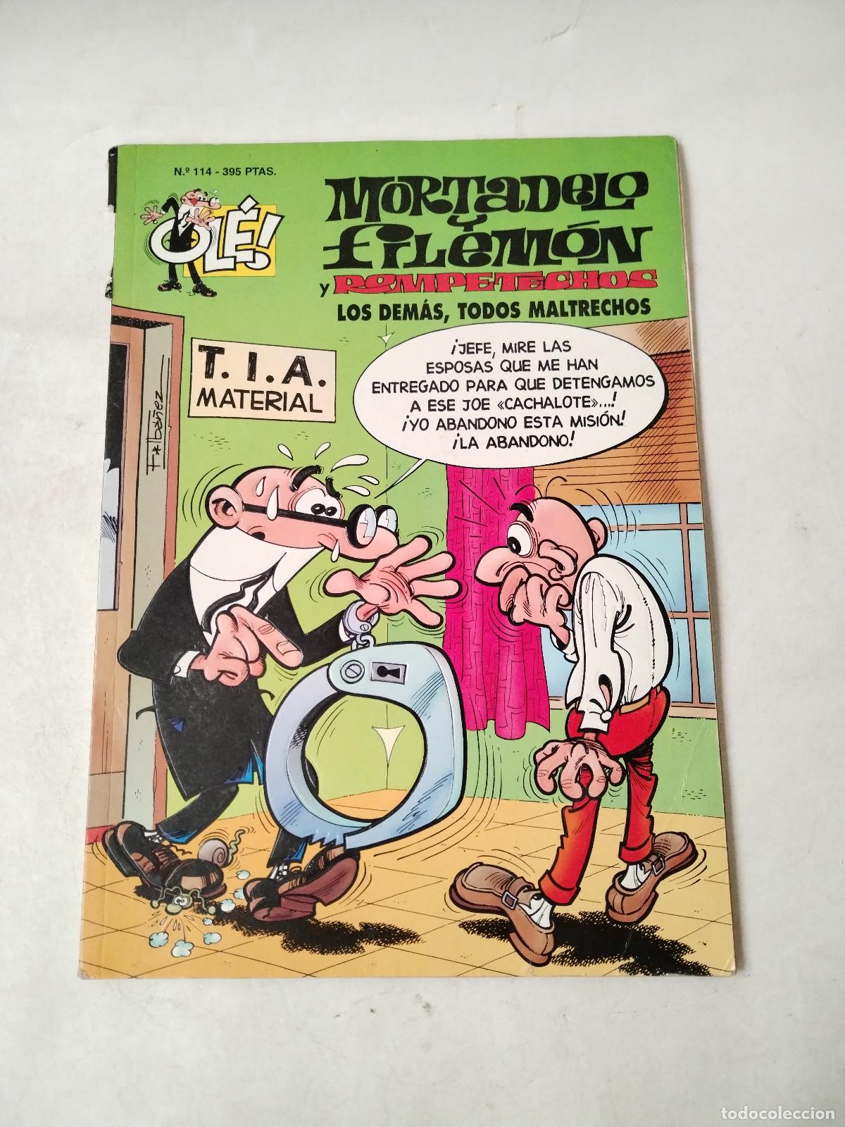 C&oacute;mics: mortadelo y filem&oacute;n n&ordm;114, ol&eacute; ediciones b - c174 - Foto 1