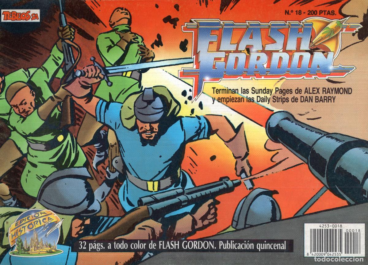 C&oacute;mics: FLASH GORDON N&ordm; 18 (EDICION HISTORICA) EDICIONES B - BUEN ESTADO - Foto 1