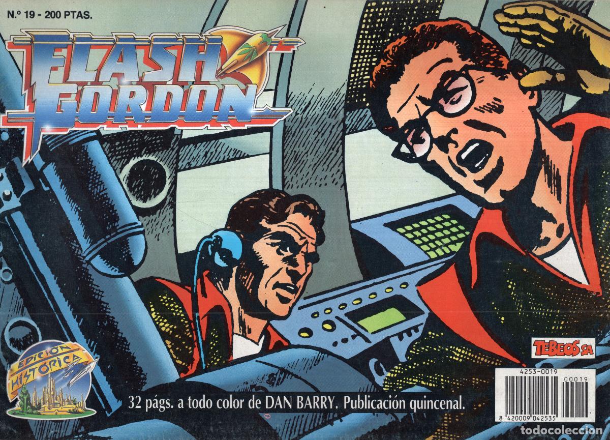 C&oacute;mics: FLASH GORDON N&ordm; 19 (EDICION HISTORICA) EDICIONES B - BUEN ESTADO - Foto 1