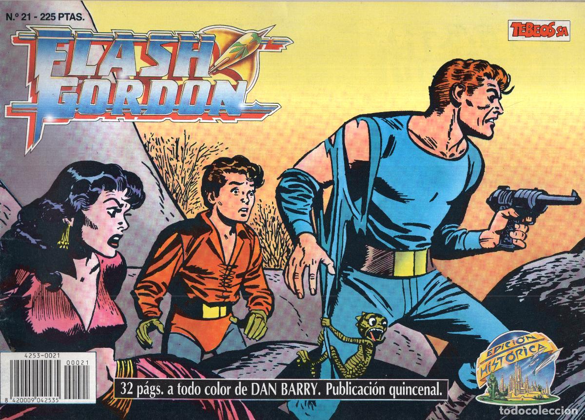 C&oacute;mics: FLASH GORDON N&ordm; 21 (EDICION HISTORICA) EDICIONES B - BUEN ESTADO - Foto 1
