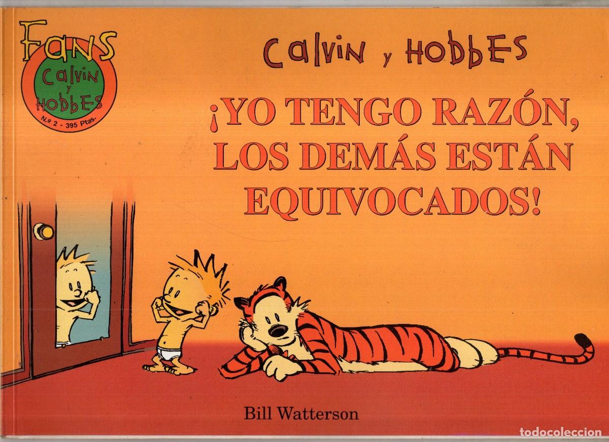 C&oacute;mics: CALVIN Y HOBBES N&ordm; 2 - EDICIONES B - MUY BUEN ESTADO - Foto 1