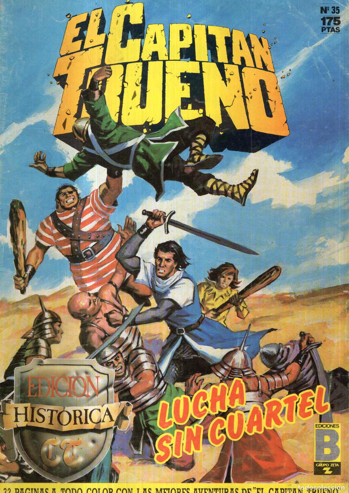 C&oacute;mics: EL CAPITAN TRUENO N&ordm; 35 (EDICION HISTORICA) EDICIONES B - Foto 1