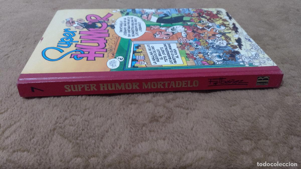 C&oacute;mics: SUPER HUMOR n&ordm; 7 (Ediciones B 1&ordf; edicion 1993) Mortadelo y Filemon. - Foto 5