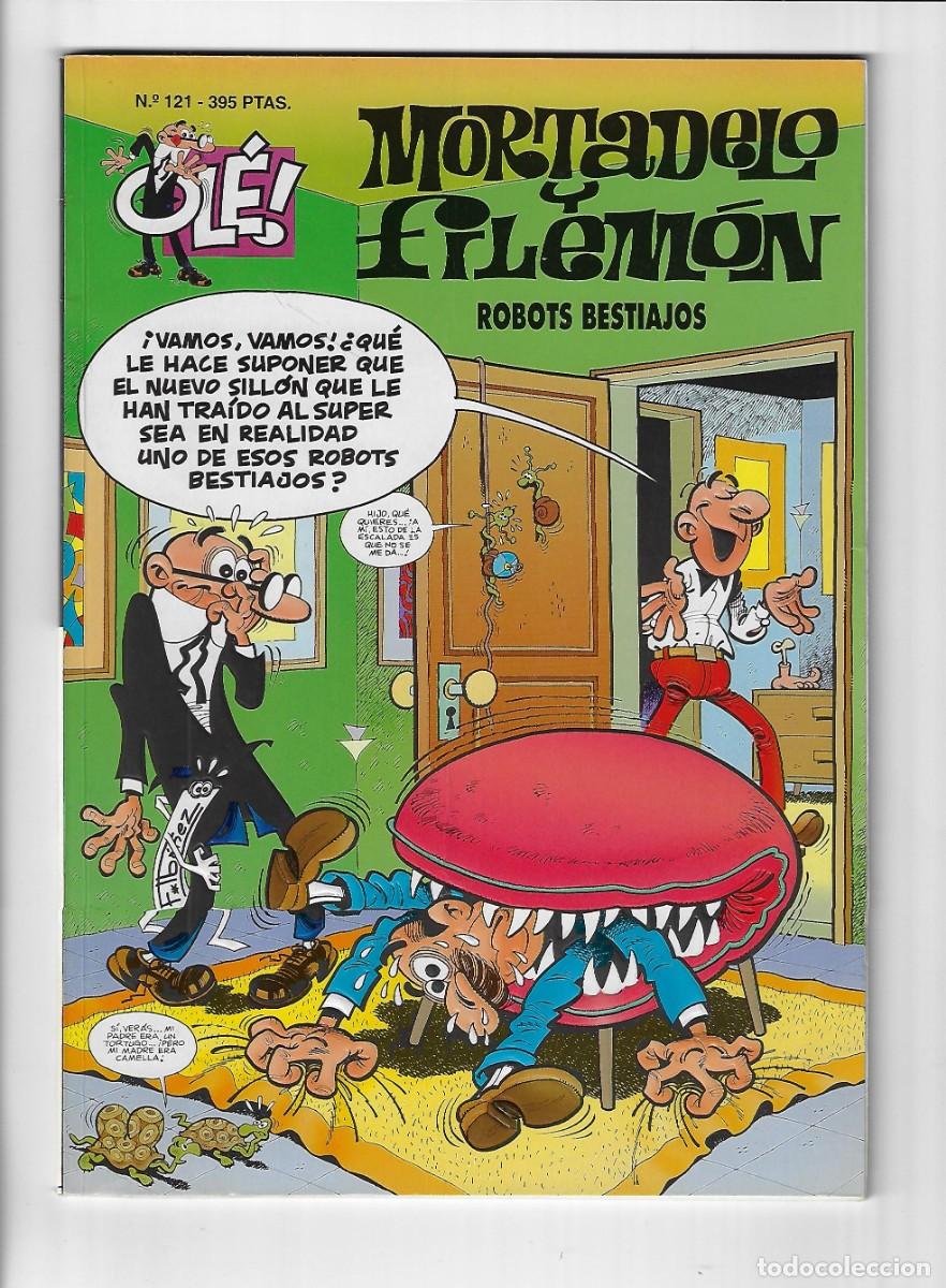 C&oacute;mics: Ediciones B. Colecci&oacute;n Ol&eacute;. Mortadelo y Filem&oacute;n. Con relieve. 121. Primera edici&oacute;n. - Foto 1