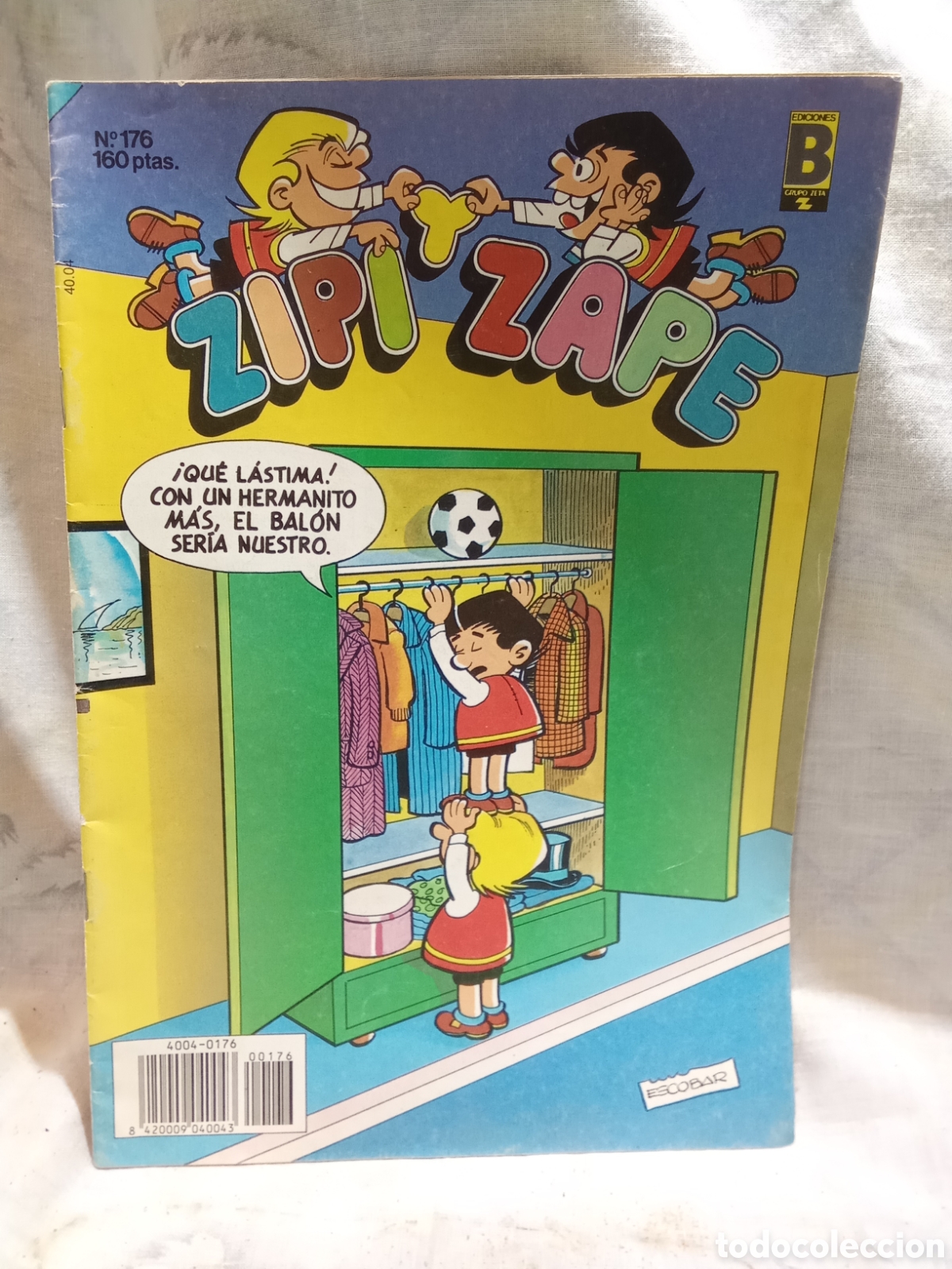 C&oacute;mics: ZIPI Y ZAPE N&deg;176, EDICIONES B - Foto 1