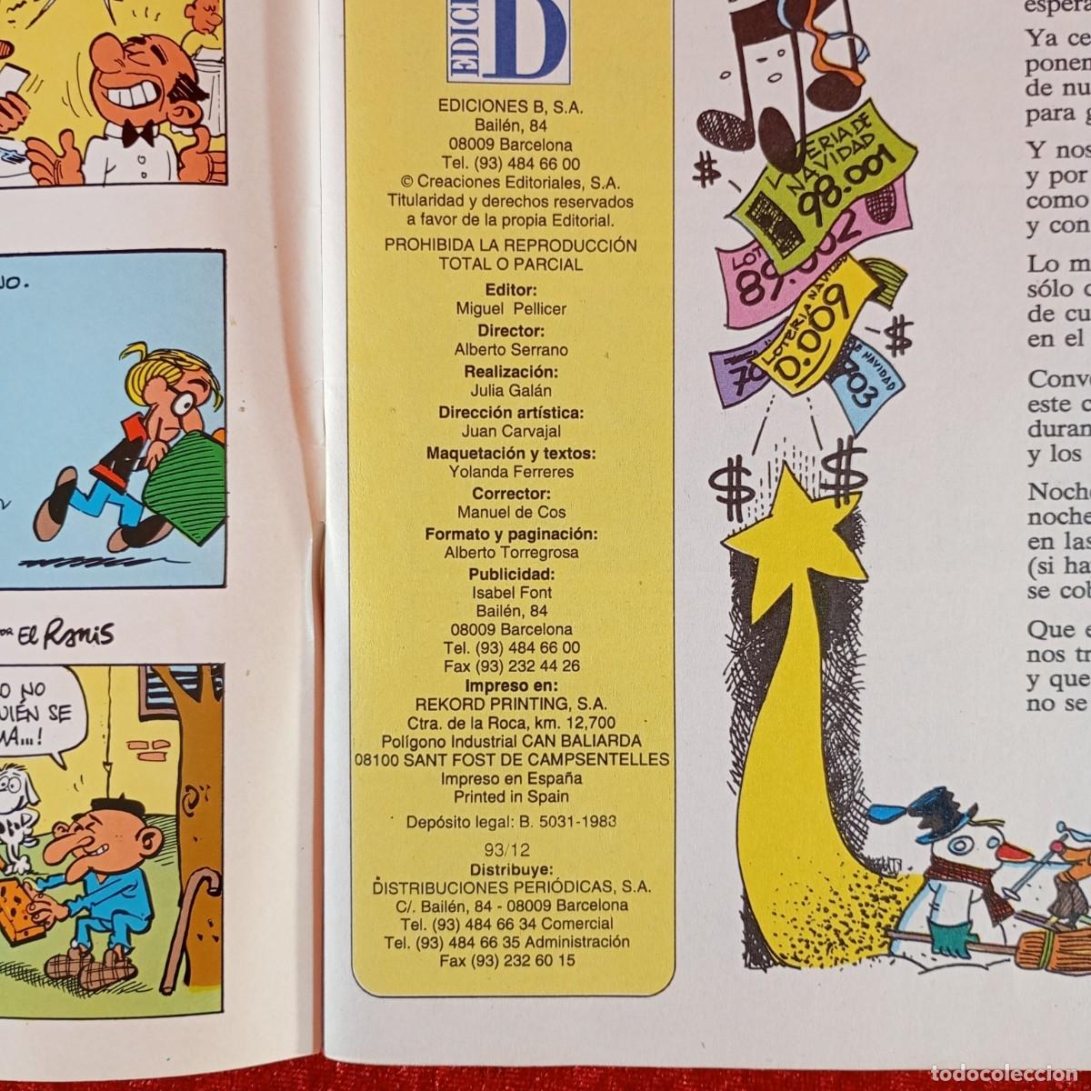 C&oacute;mics: TBO - ALMANAQUE 1994 - EDICIONES B - N&Uacute;MERO 71 - 1983 / 11077 - Foto 3