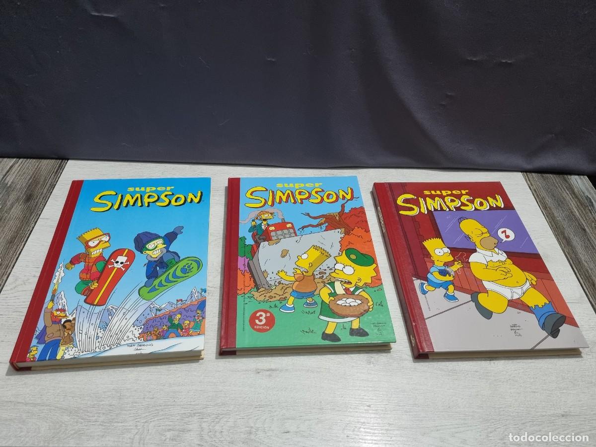 C&oacute;mics: Lote de 3 tomos Super simpson - Foto 1