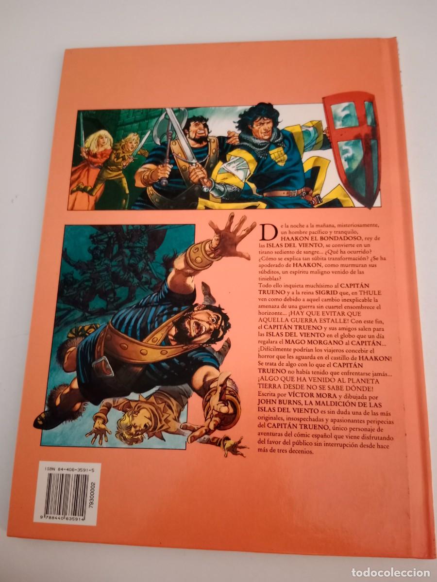 C&oacute;mics: EL CAPIT&Aacute;N TRUENO. EL MALEFICIO DE LAS ISLAS DEL VIENTO. BURNS, MORA. EDICIONES B - Foto 2