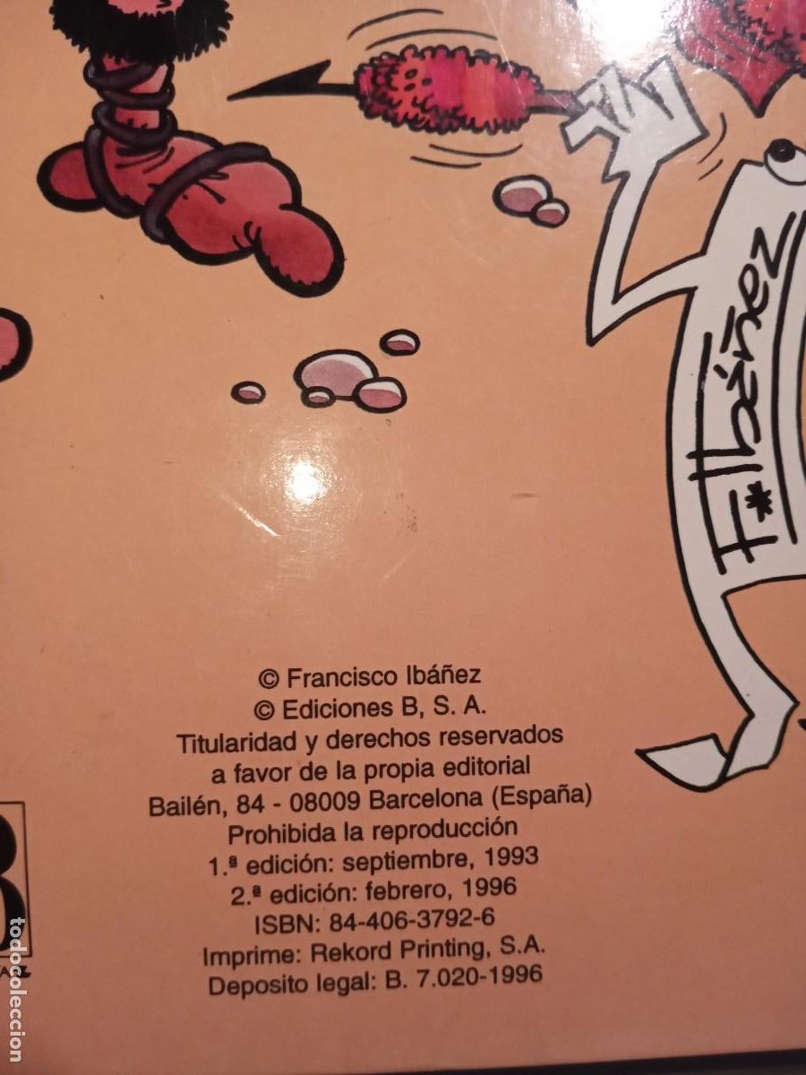 C&oacute;mics: SUPER HUMOR MORTADELO Y FILEMON 4 - IBA&Ntilde;EZ - EDICIONES B 1996 - Foto 3