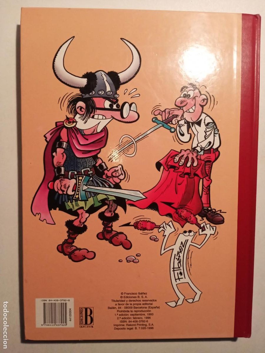 C&oacute;mics: SUPER HUMOR MORTADELO Y FILEMON 4 - IBA&Ntilde;EZ - EDICIONES B 1996 - Foto 5