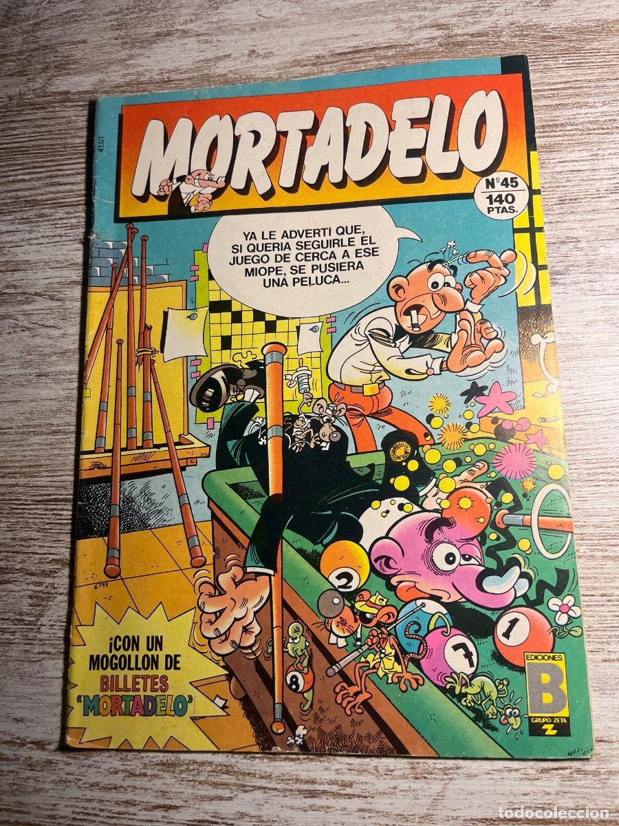 C&oacute;mics: C&oacute;mic Mortadelo N&ordm; 45 | Ib&aacute;&ntilde;ez | Ediciones B | Grupo Z - Foto 1