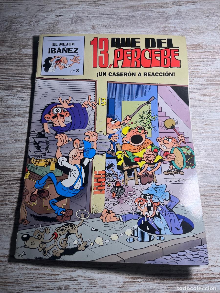 C&oacute;mics: C&oacute;mic El mejor Ib&aacute;&ntilde;ez N&ordm; 3 13 Rue del Percebe | Ediciones B - Foto 1